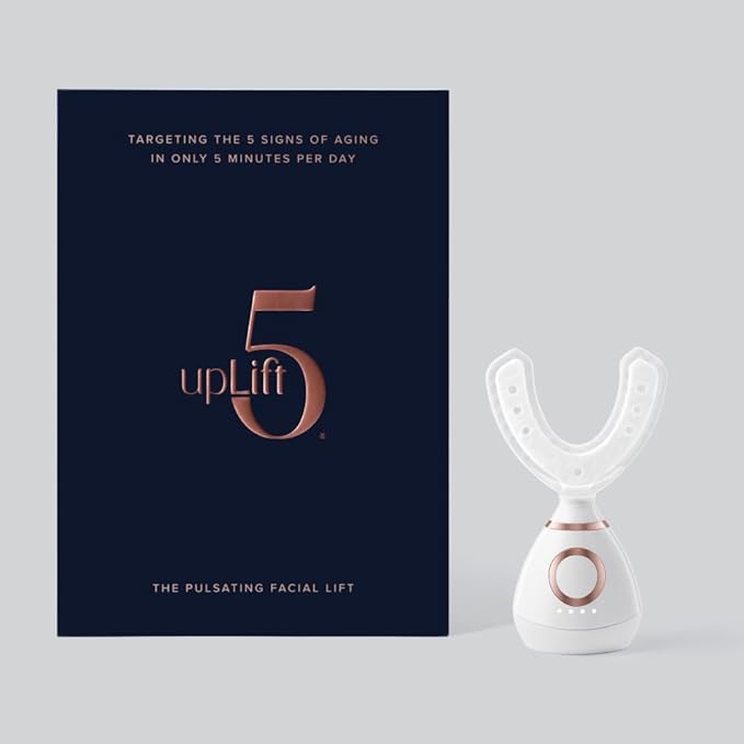 upLift 5 Pulsating Facial Lift | 5 Minute Age Reversal Device, Contours &
