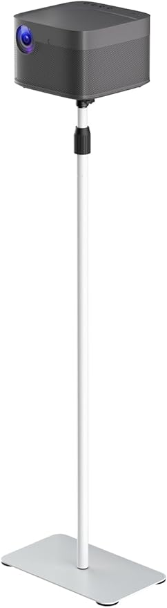 suptek Exdentable 63.9" Projector Stand 360°Swivel, Height Adjustable