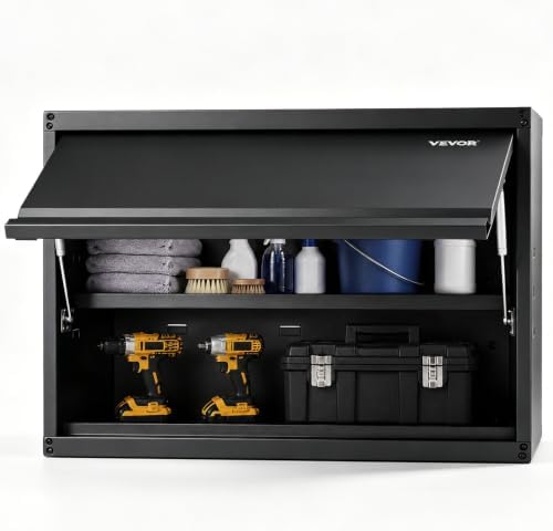 VEVOR Metal Storage Cabinet, 120lbs Load Capacity per Shelf, 20'' Tal...