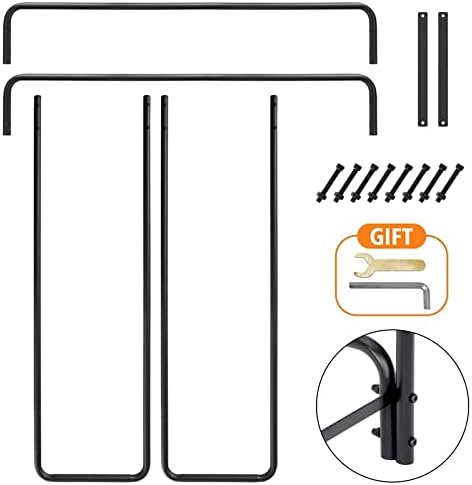 AKSG 4ft Firewood Rack Outdoor Heavy Duty Firewood Storage Rack Easy Assemble...