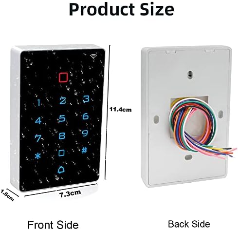 WiFi Work with Tuya Mobile APP,125khz Card,WiFi Access Control keypad,Door Lo...