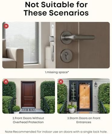 eufy Security Smart Lock FamiLock C32, Fingerprint Keyless Lock with Handle