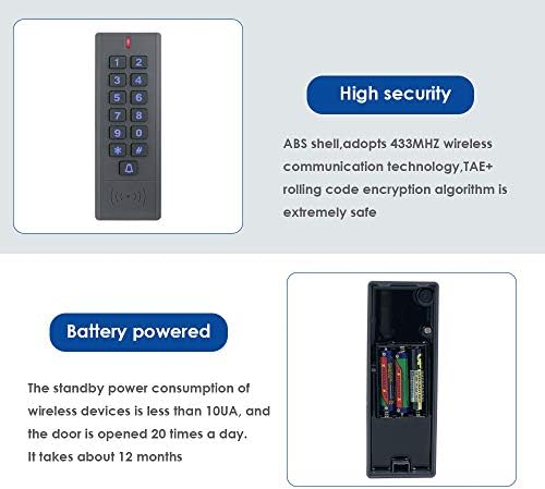 Access Control Keypad Reader Smart Keypad Lock IP65 Waterproof Remote Access ...