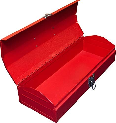 BIG RED TB101 Torin 19" Hip Roof Style Portable Steel Tool Box with Meta...