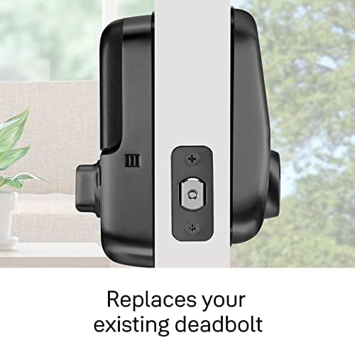 Yale Assure Lock Touchscreen Deadbolt with Wi-Fi, Black Suede
