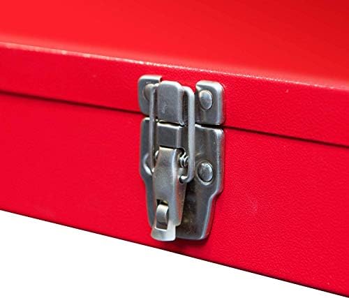 BIG RED TB101 Torin 19" Hip Roof Style Portable Steel Tool Box with Meta...