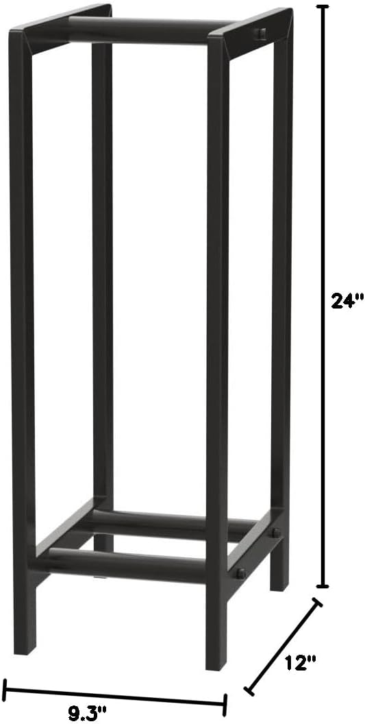 Esschert Design FF232 Wood Storage/Carrier - Powder Coated Steel