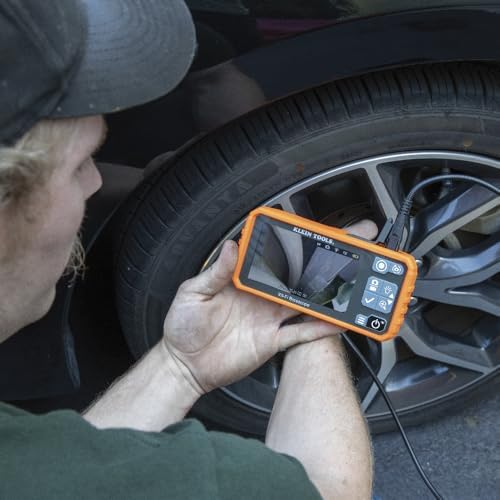 Klein Tools ET19 Wi-Fi Pro Borescope, 5.5 mm 9.8-Foot Armored Snake