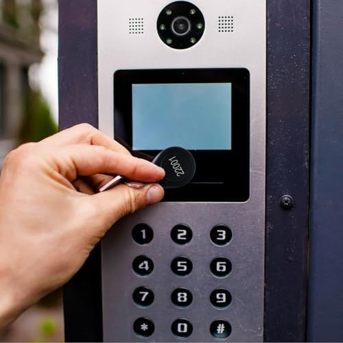 26 Bit Proximity Key Fobs, 50Pcs H I D 125KHZ RFID Key Fob Works with Prox Ke...
