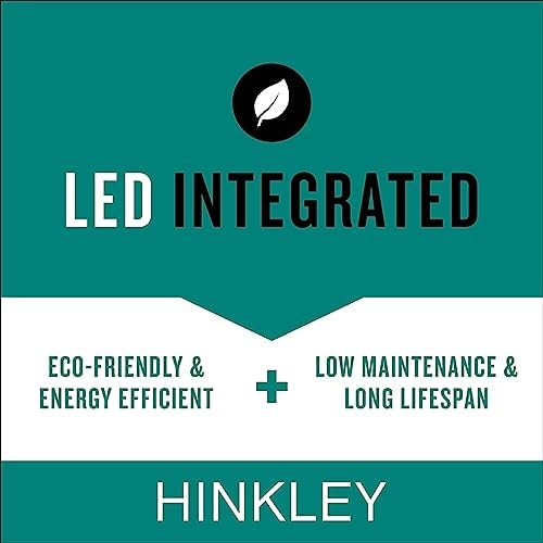 Hinkley Landscape Lighting Luna Horizontal 12v Step Light, Low-Voltage, 2700K...