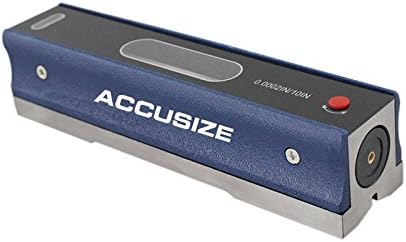 Accusize Industrial Tools 8'' Master Precision Level in Fitted Box, A...