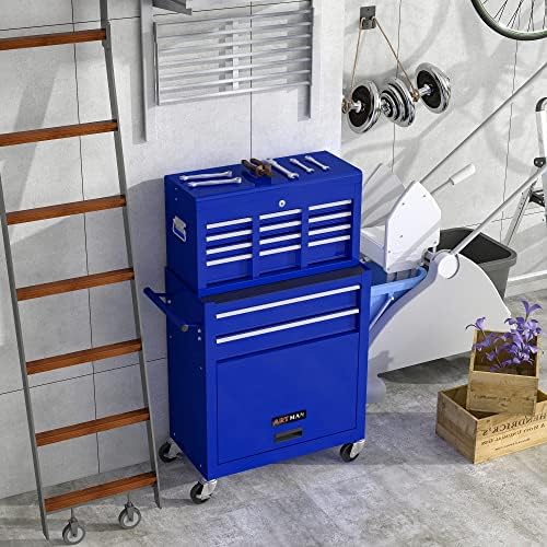 RYH 8 Drawers Rolling Tool Chest & Tool Box on Wheels | Heavy Duty Metal ...