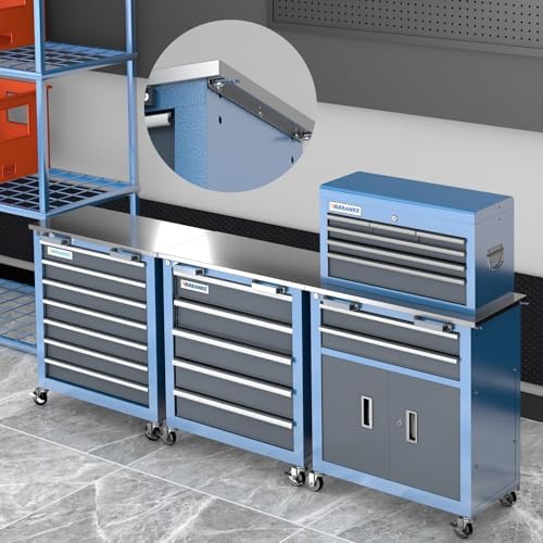 LARBANKE 20 Drawer Tool Chest-Include 5 Drawer&7 Drawer&8 Drawer Tool...