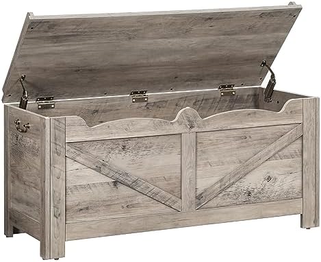 Hzuaneri 39" Storage Chest | Stuffed Animal and Blanket Storage for Bedroom