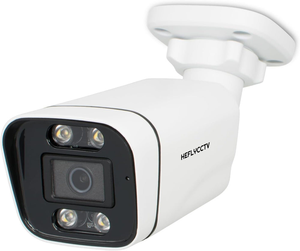 4MP POE IP Camera,Bullet Security Surveillance Wired CCTV Cameras with Human ...