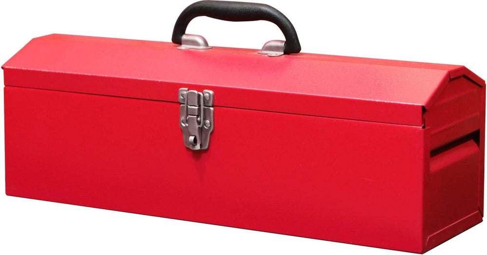 BIG RED TB101 Torin 19" Hip Roof Style Portable Steel Tool Box with Meta...