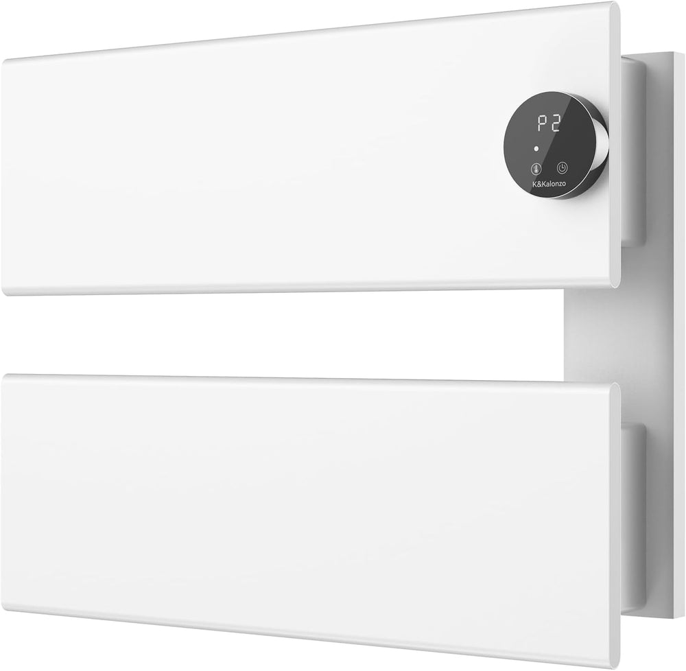 K&KALONZO Electric Towel Warmer, 18.35" W x 14.6" H Wall-Mounte...