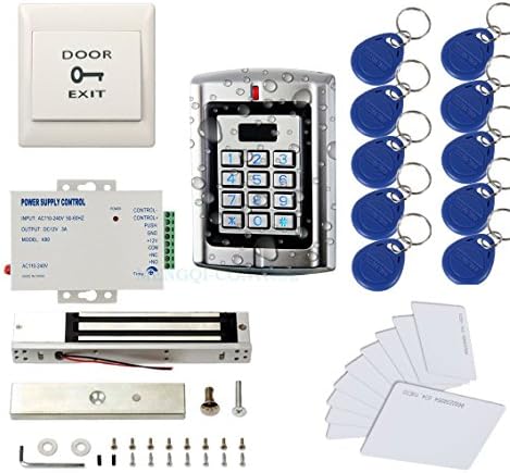 MENGQI-CONTROL Metal Weatherproof Access Control System 600LBS Force Electric...