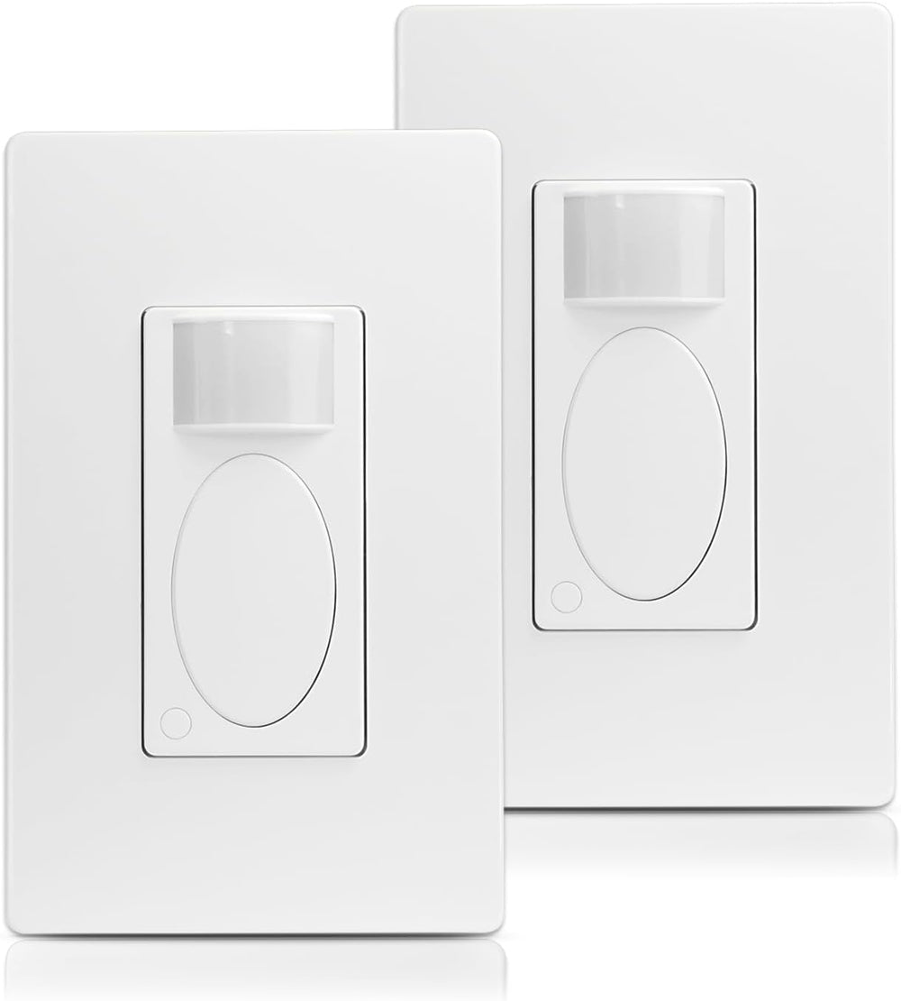 RAYZEEK Motion Sensor Light Switch, Need Ground Wire, Occupancy Sensor Switch
