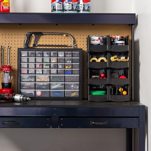 IRIS USA 44-Drawer Small Parts Storage Cabinet, Crafts, Made in USA, Black