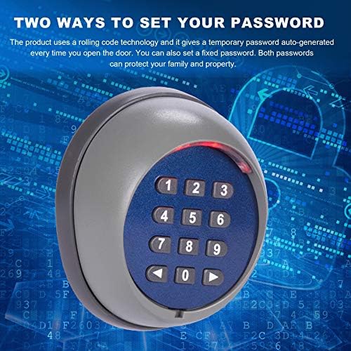 CO-Z Security Wireless Automatic Code Entry Gate Keypad Remote Operator Panel...