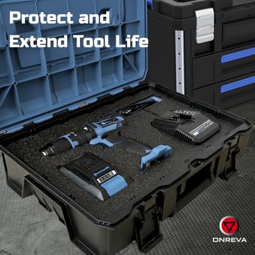 ONREVA Tool Box Foam Organizer 48x24x2 inch 1PC, Kaizen Sheets for Pro Tool C...