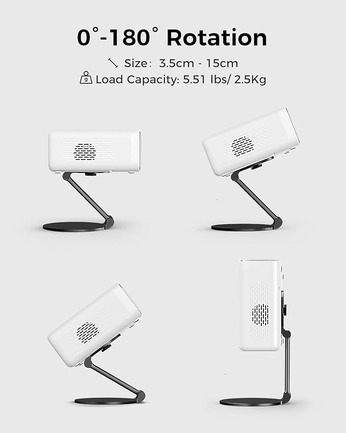 Aurzen Projector Foldable Stand, Ultra-Compact