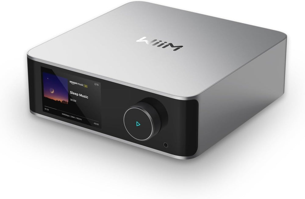 WiiM Ultra Music Streamer & Digital Preamp | 3.5" Touchscreen, Compa...