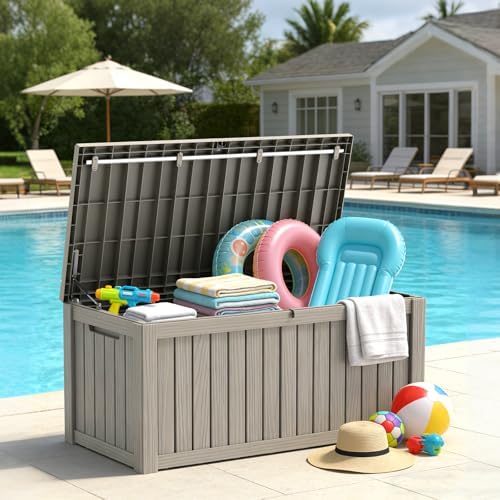 LubanNese Outdoor Storage Box, Waterproof Deck Box, Outdoor Patio Storage Bin...