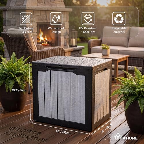 YITAHOME 35 Gallon Deck Box