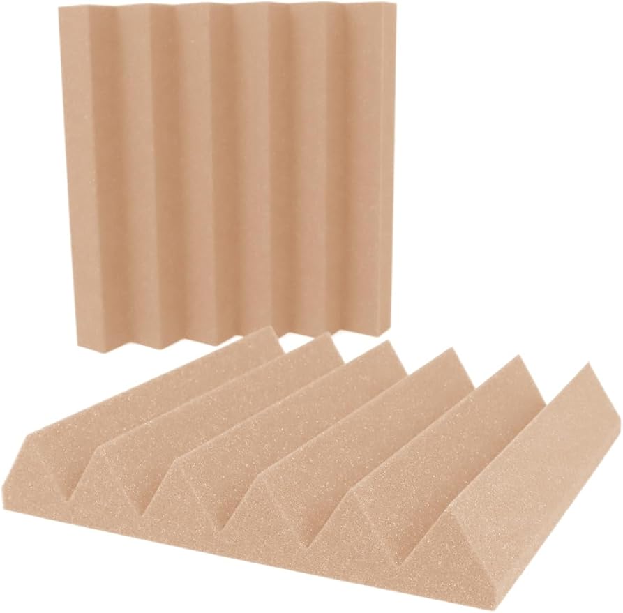 Foam Factory Inc 24 Pack Color Acoustic Foam Panel Studio Soundproofing Wedge