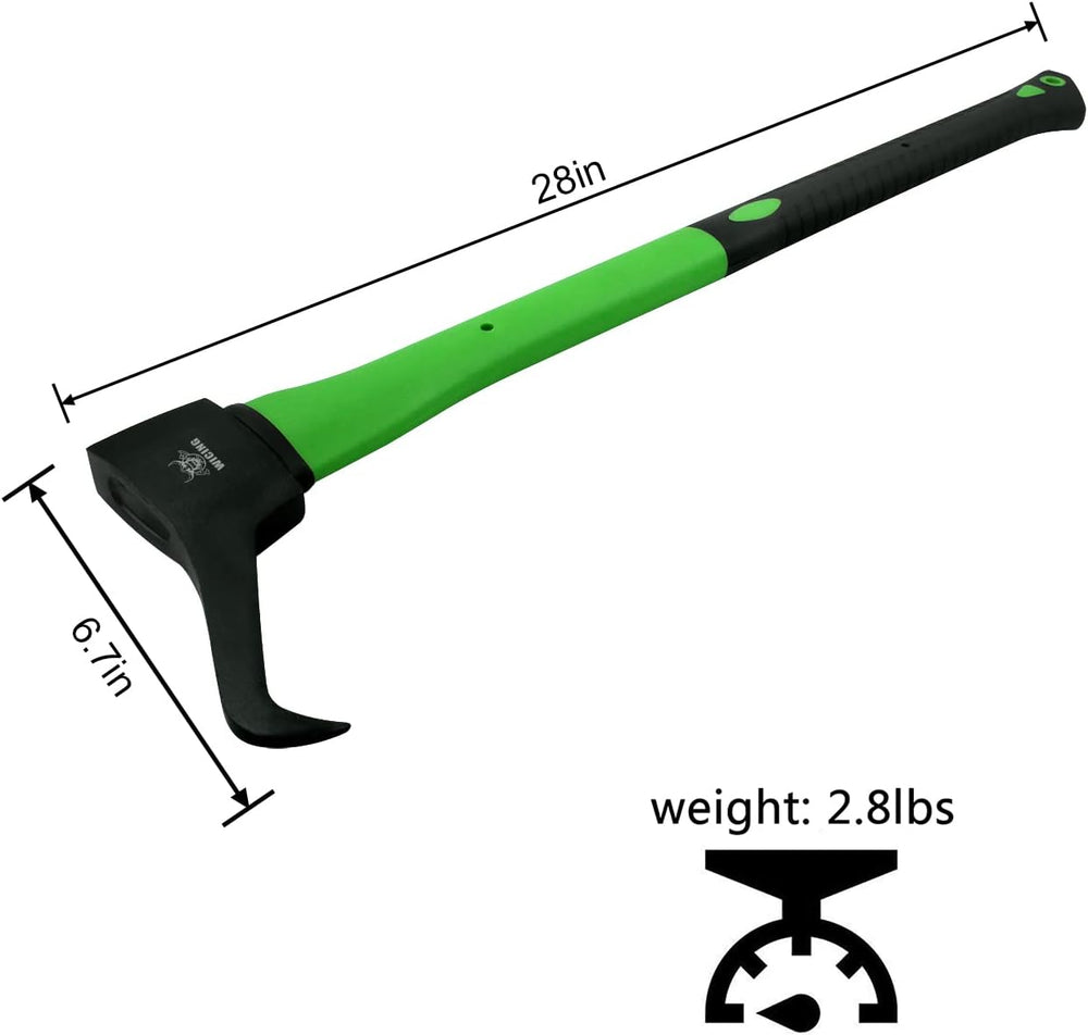 Hookaroon 28 Inch, Pickaroon Forged Steel, with Anti-Slip & Shock Reducti...