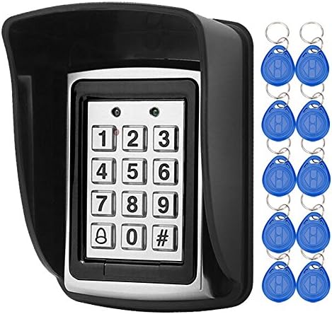 LIBO Waterproof Access Control Keypad Proximity RFID Controller, Suitable for...