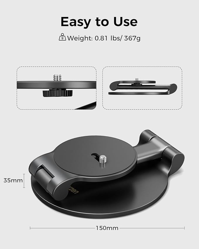 Aurzen Projector Foldable Stand, Ultra-Compact