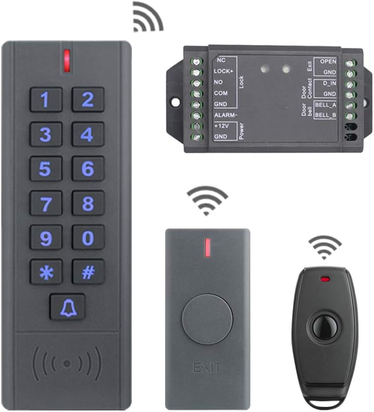 Access Control Keypad Reader Smart Keypad Lock IP65 Waterproof Remote Access ...