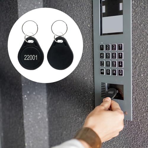 26 Bit Proximity Key Fobs, 50Pcs H I D 125KHZ RFID Key Fob Works with Prox Ke...