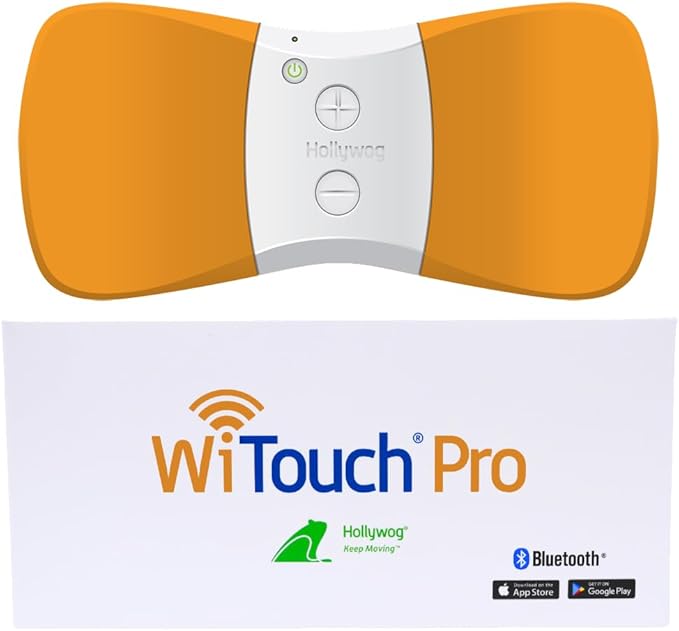 WiTouch Pro TENS Unit for Back Pain Relief & Recovery, Wearable Muscle