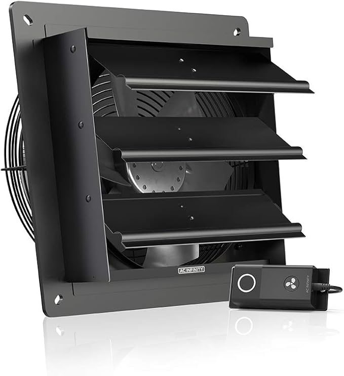 AC Infinity AIRLIFT S10, Shutter Exhaust Fan 10”