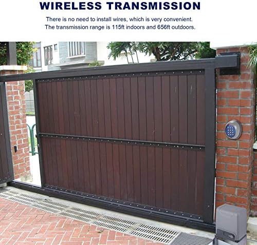 CO-Z Security Wireless Automatic Code Entry Gate Keypad Remote Operator Panel...