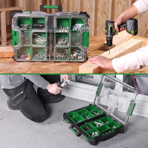 SK 20.5-Inch Small Part Organizer, Portable Tool Box Organizer, IP65