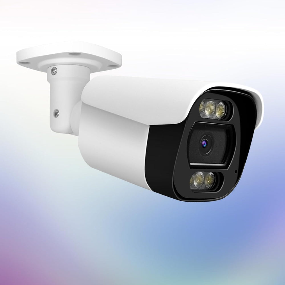 5MP Full Color Bullet IP Security Camera, Two Way Talk, 2.8mm Lens