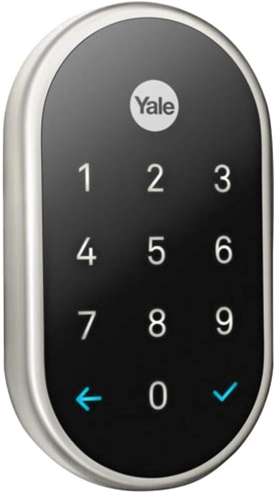 Google Nest x Yale Lock - Tamper-Proof Smart Lock for Keyless Entry - Keypad ...