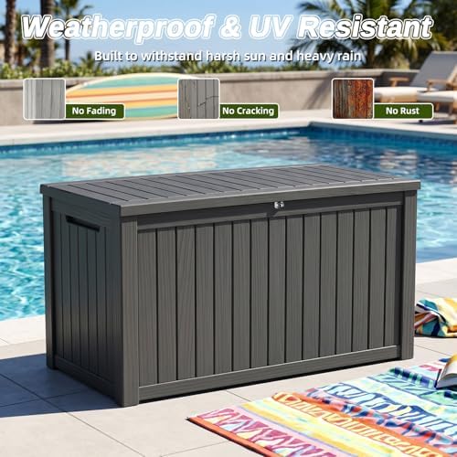 200 Gallons Outdoor Storage Deck Box