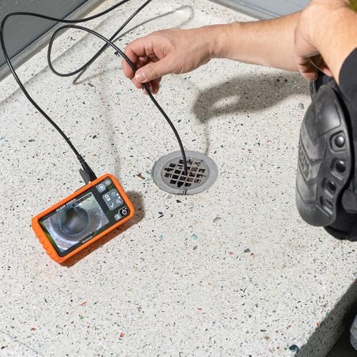 Klein Tools ET19 Wi-Fi Pro Borescope, 5.5 mm 9.8-Foot Armored Snake