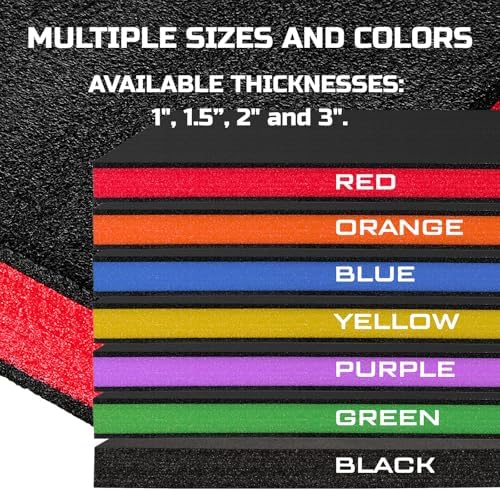 ONREVA Tool Box Foam Organizer 22x18x1.5 inch 3pack, Kaizen Sheets for Pro To...
