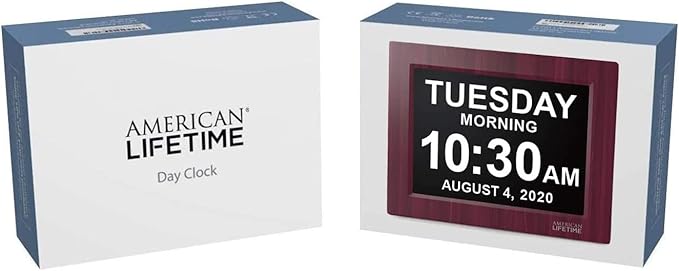 American Lifetime 【New 2023】 Dementia Clock Large Digital Clock