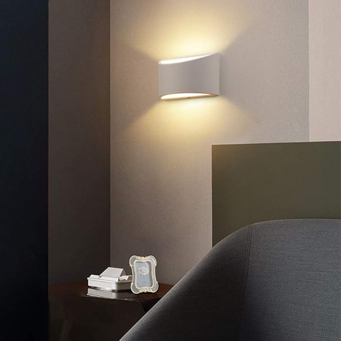 Aipsun Aluminum Modern Indoor LED Wall Sconce Hardwired Interior Wall Lights ...