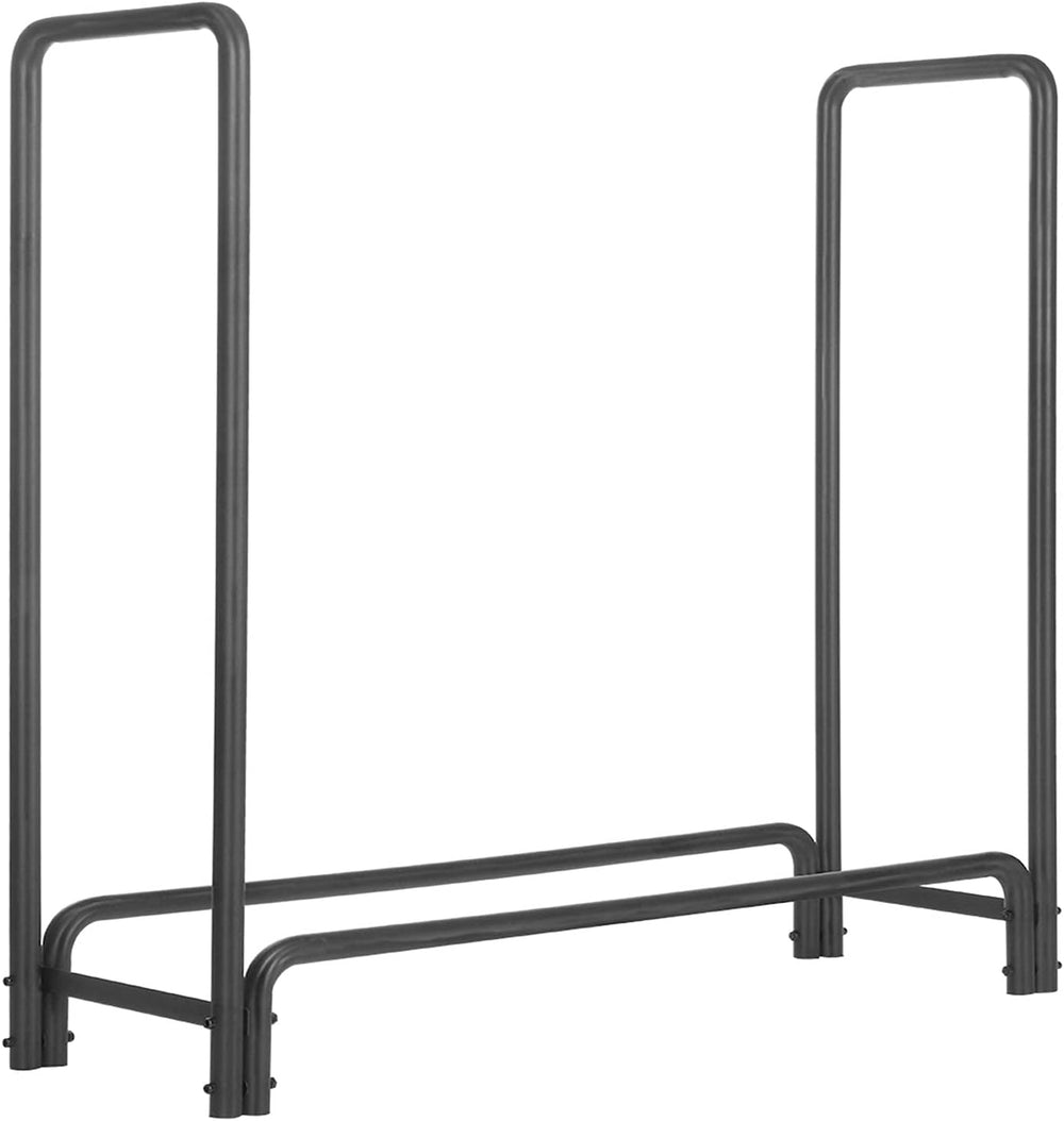 AKSG 4ft Firewood Rack Outdoor Heavy Duty Firewood Storage Rack Easy Assemble...