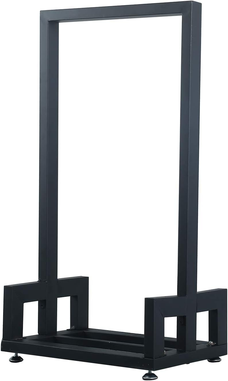 MBQQ Industrial & Rustic Heavy Duty Firewood Log Rack for Home Fire Place...