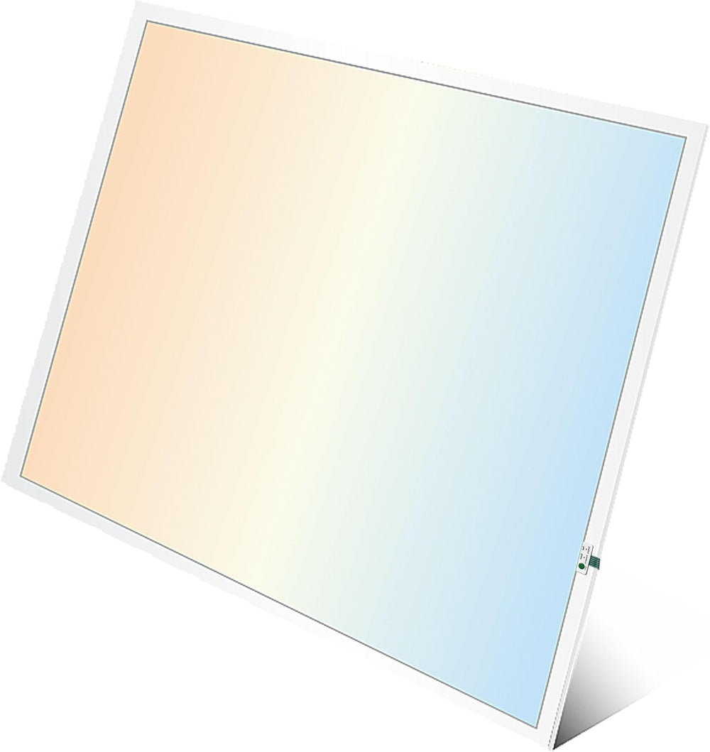 2X2 LED Flat Panel Light Emergency Battery Backup, 40W-3000K/4000K/5000K (4 P...